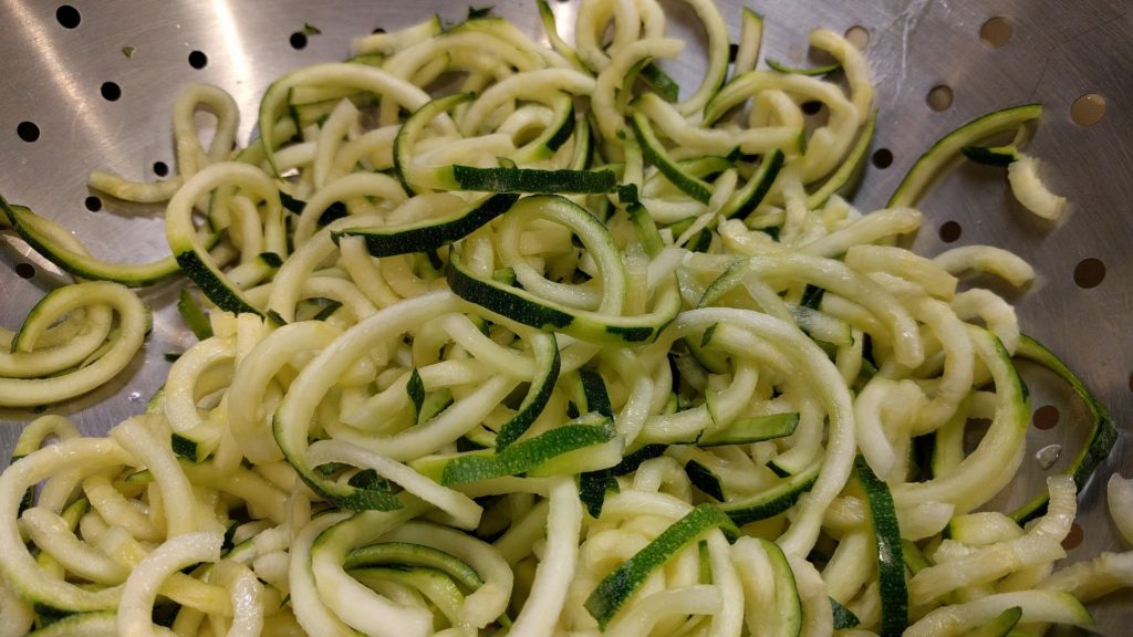 Zucchini Zoodles